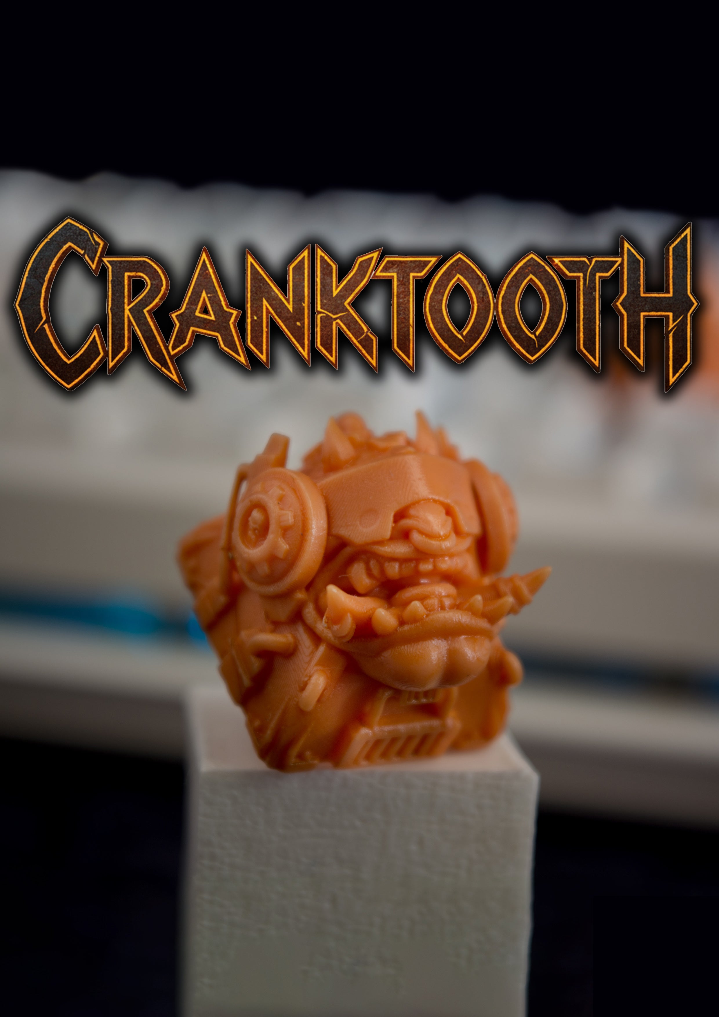 WACKEYS Cranktooth – Resin Artisan Keycap for Mechanical Keyboards